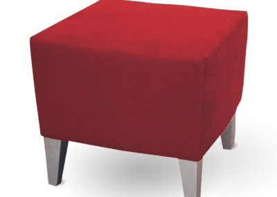 liz sessel hocker rot freisteller verwandelbare franz fertig